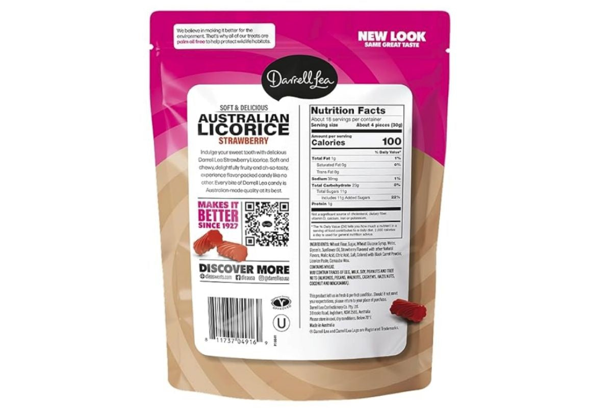 Strawberry Licorice - Darrell Lea – The Confectionary