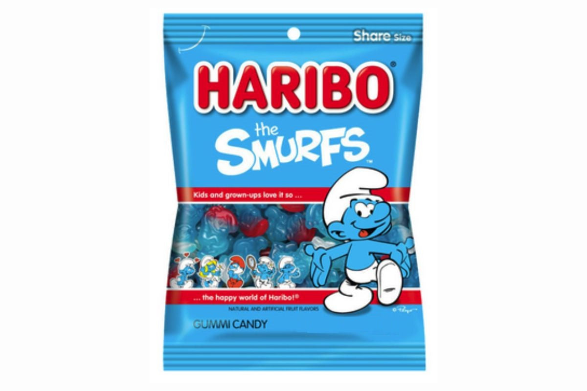 Haribo Smurfs