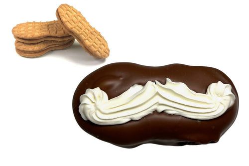 Mustache Nutter Butter