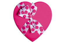 Load image into Gallery viewer, Pink Polka Dot Heart Box