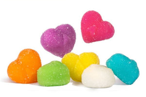 Rainbow Gummi Hearts