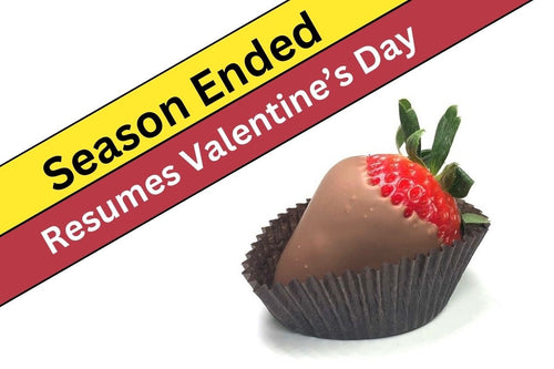 Chocolate Covered Strawberries OUT OF SEASON
