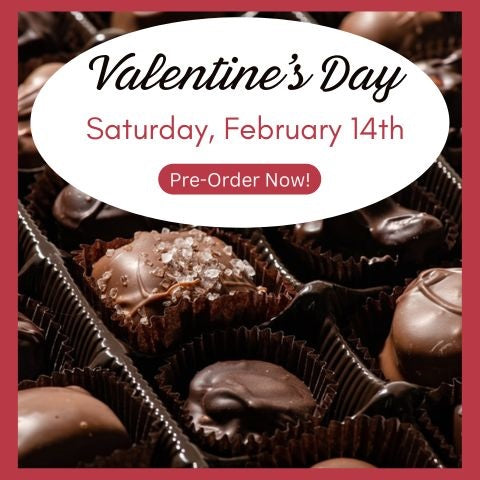Valentine's Day is Saturday, February 14th!