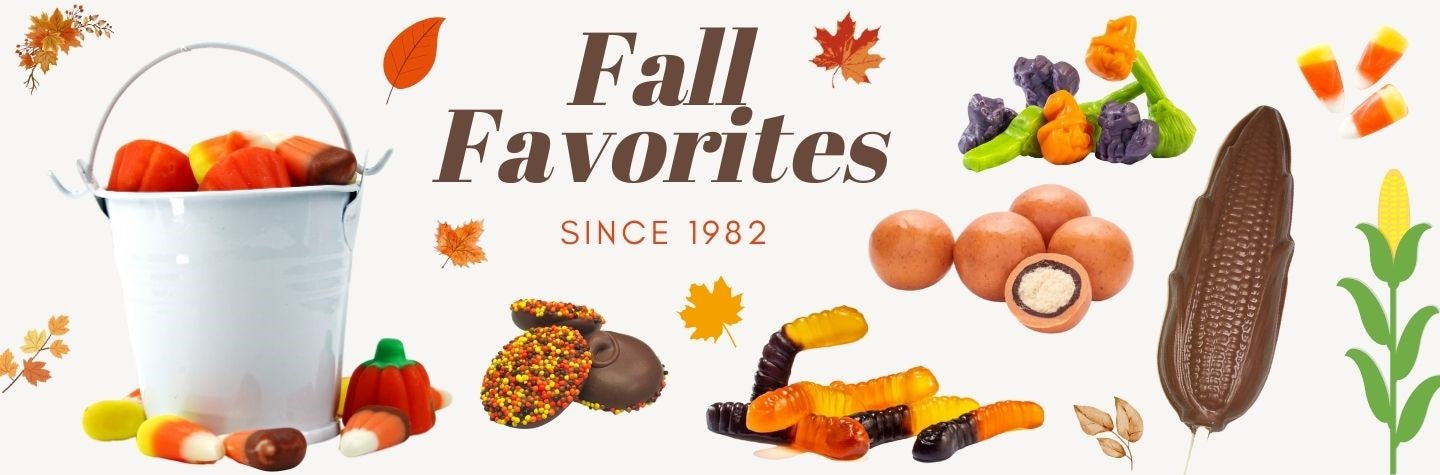 Shop now for Fall Favorites at The DeKalb Confectionary!