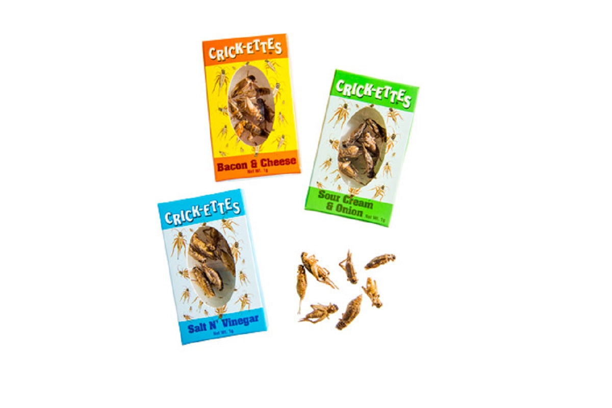 Crick-ettes Flavored Crickets