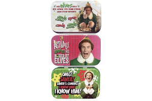 Elf Syrup Candy Tins