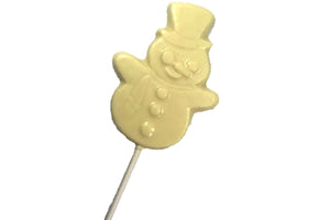 Snowman Molded Sucker